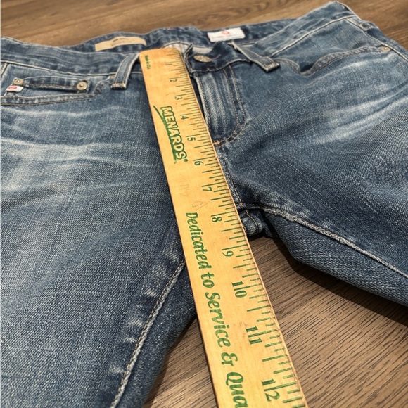 Ag Adriano Goldschmied Classic Blue Jeans basic denim size 25 relaxed skinny - Picture 12 of 12